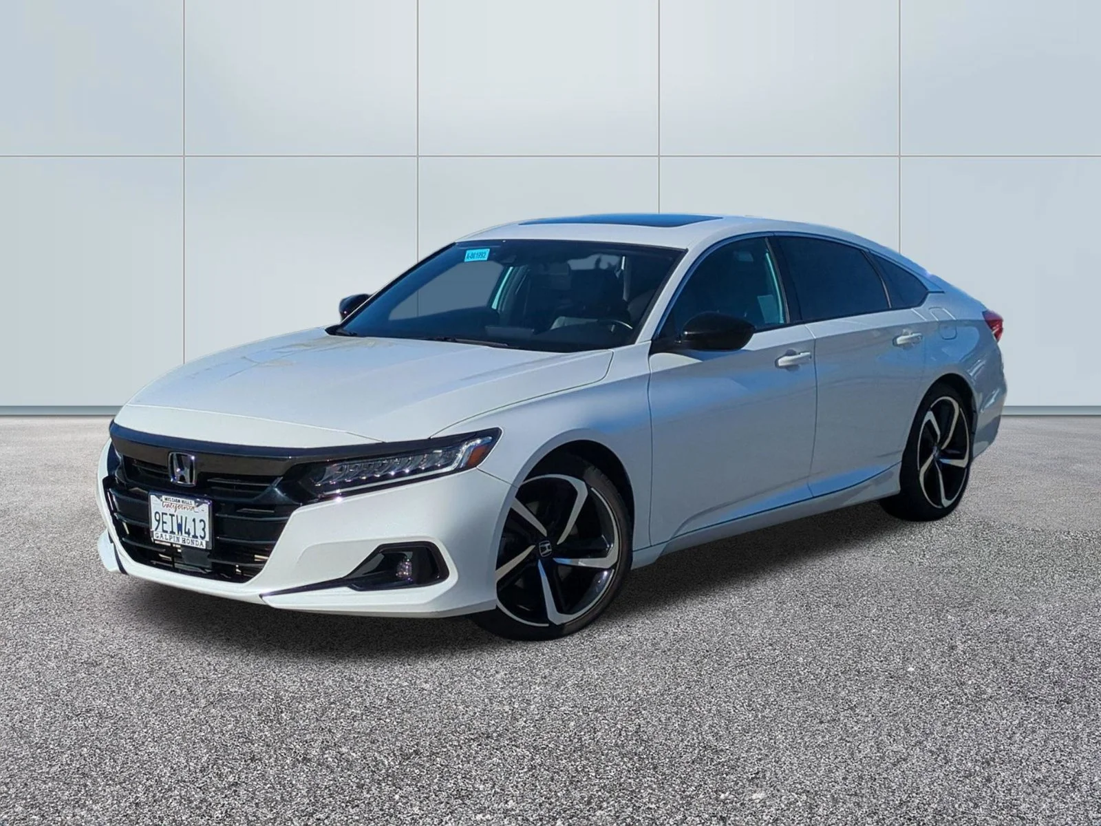 Certified Used 2022 White Honda Sport 2.0T image 1