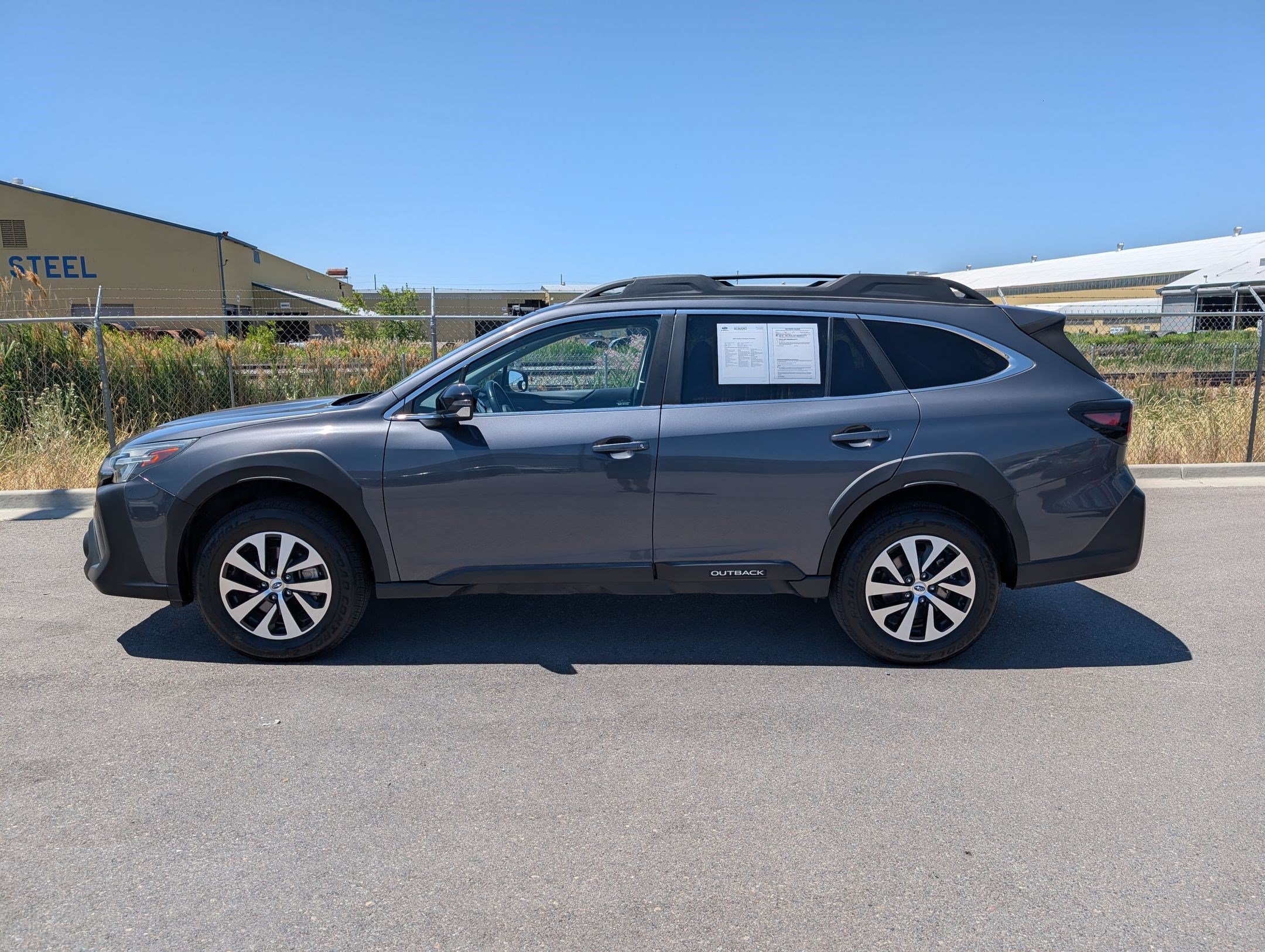 Used 2023 Magnetite Gray Metallic Subaru Premium image 7