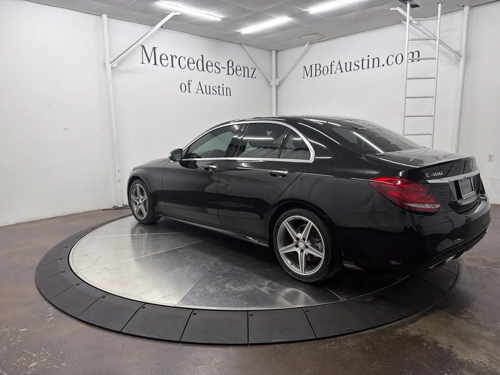 Used 2015 Black Mercedes-Benz C 400 image 5