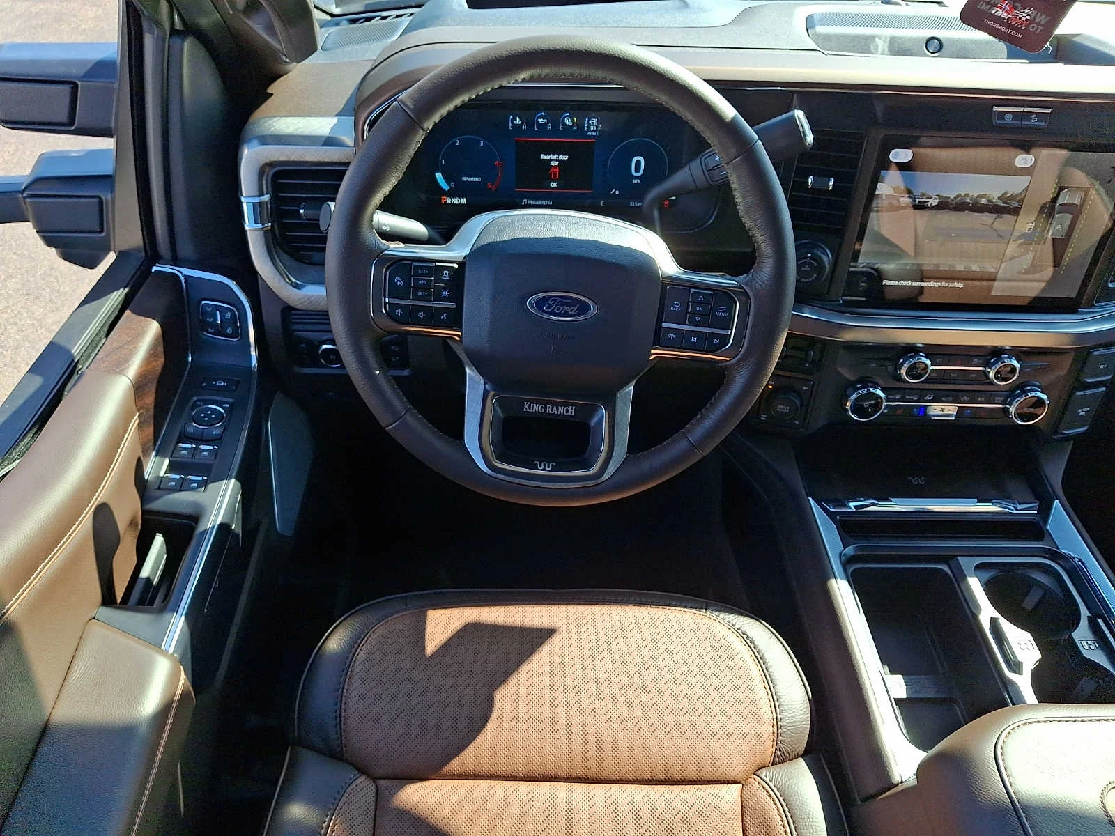 New 2026 Star White Metallic Tri-Coat Ford F-350® King Ranch TSPORT image 9