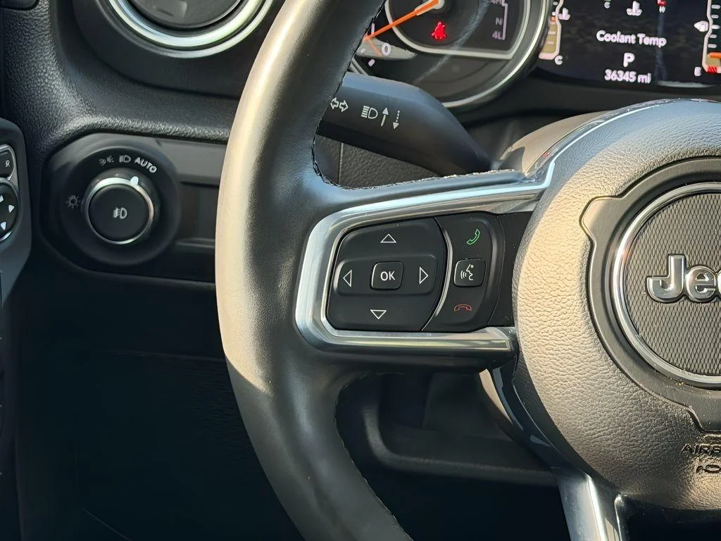 Used 2023 Bright White Jeep Sahara Altitude image 15