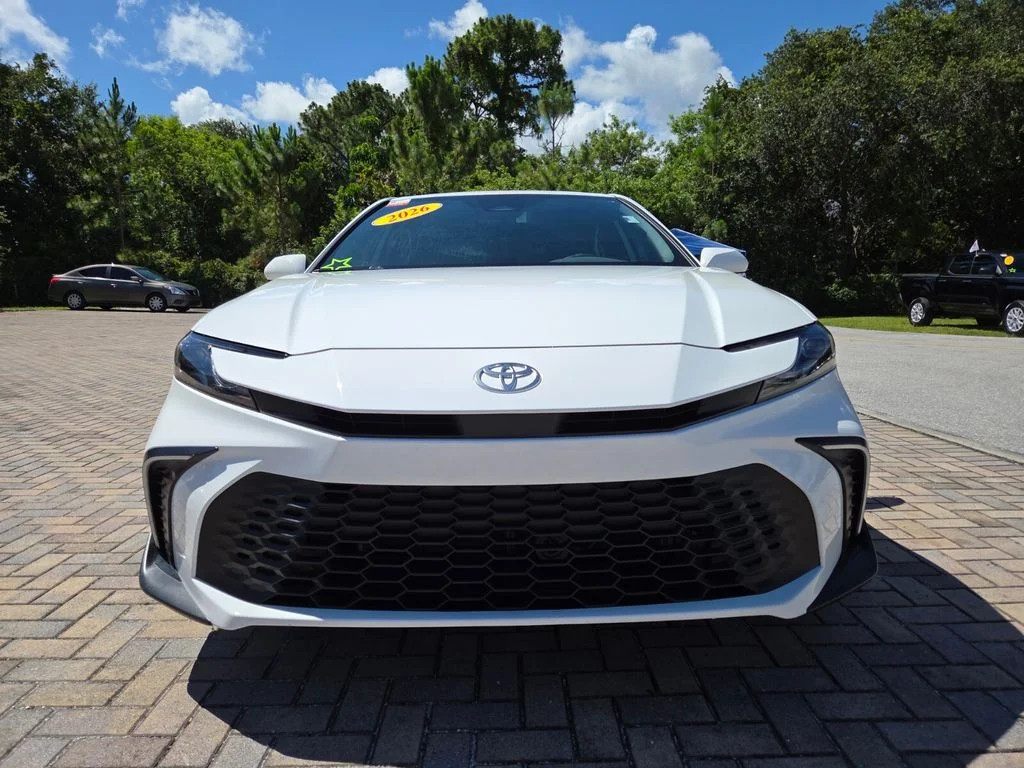 Certified Used 2026 White Toyota SE image 2