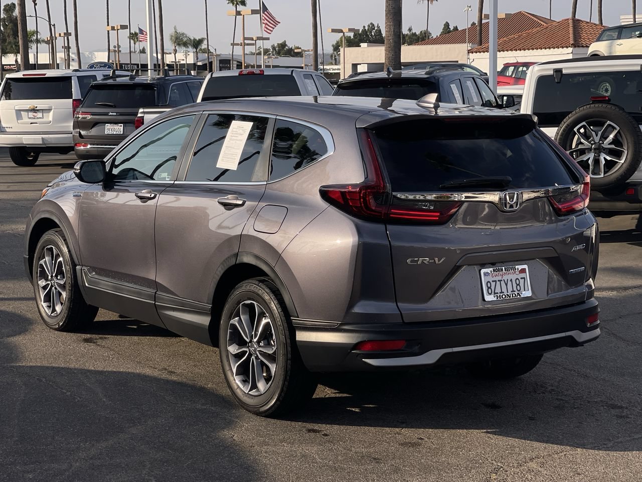 Used 2022 Gray Honda EX-L image 3