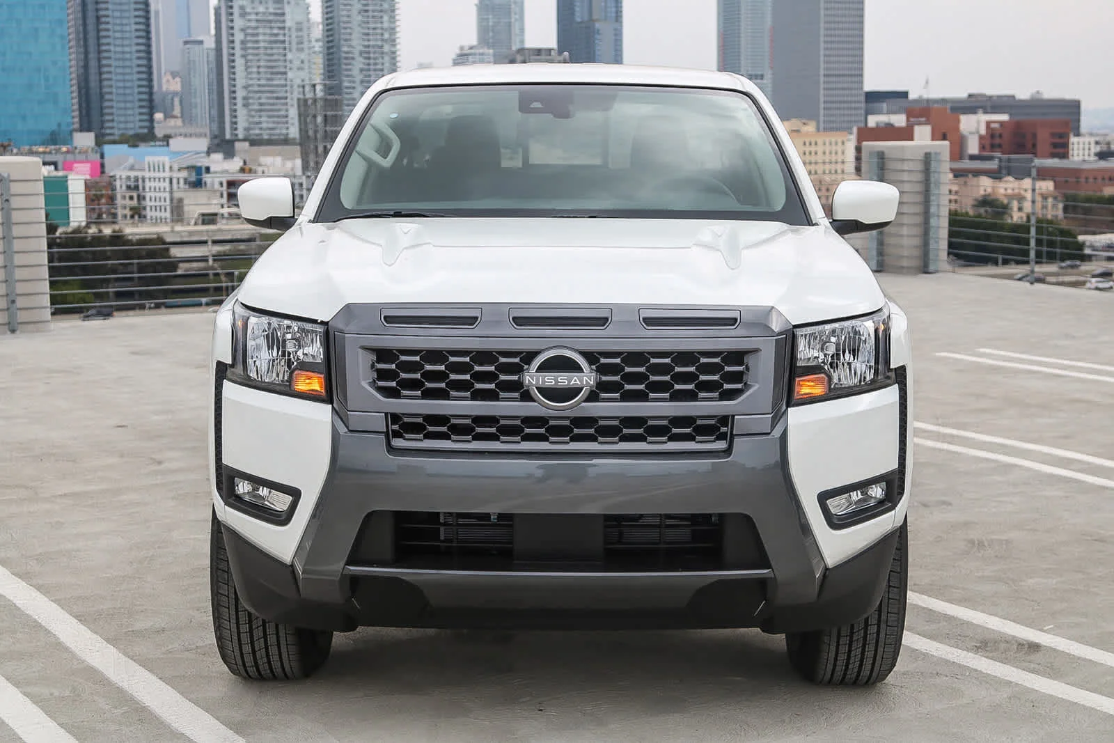 New 2025 Glacier White Nissan Crew Cab SV image 2