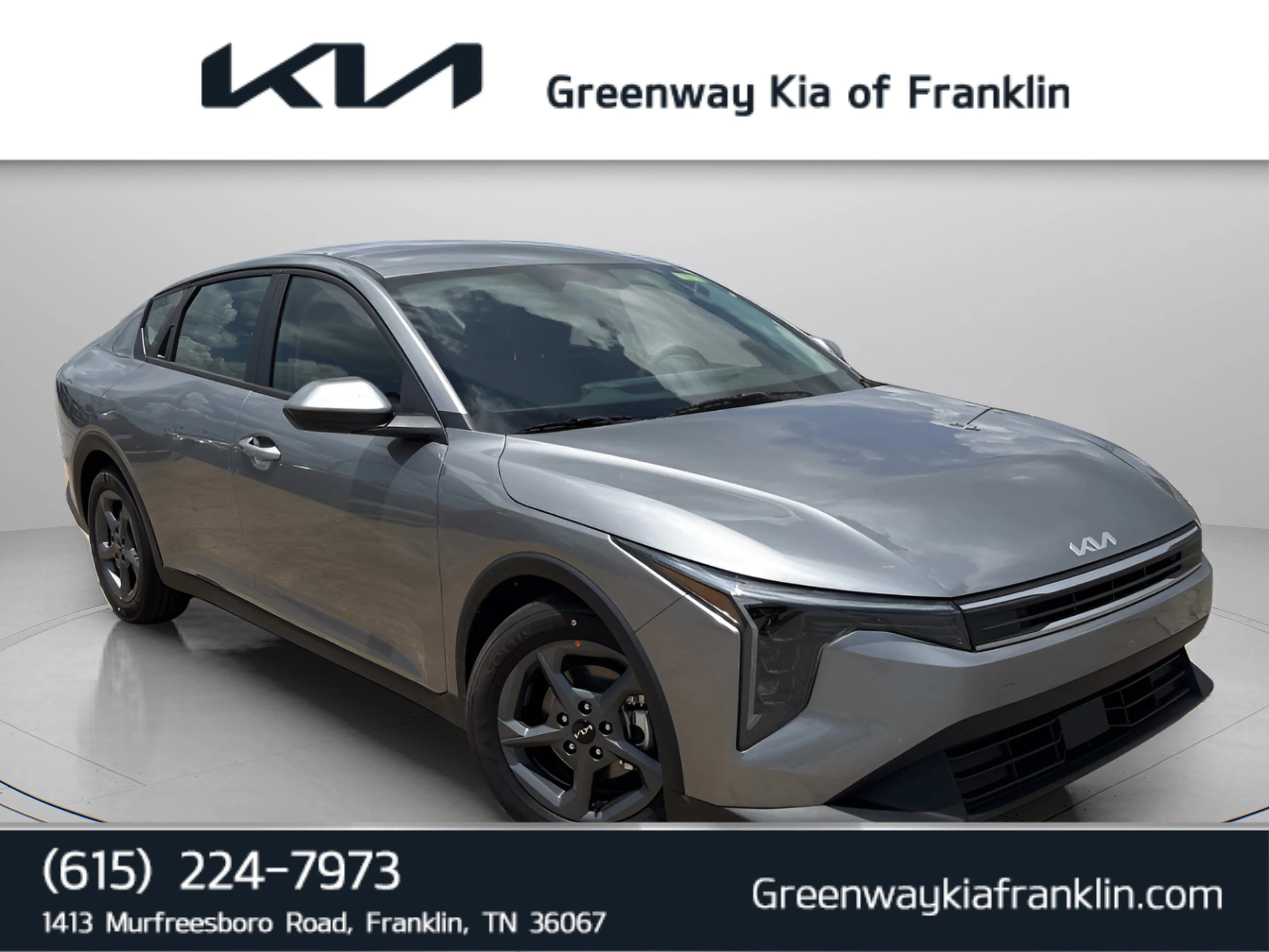 New 2026 Steel Gray Kia LXS image 1