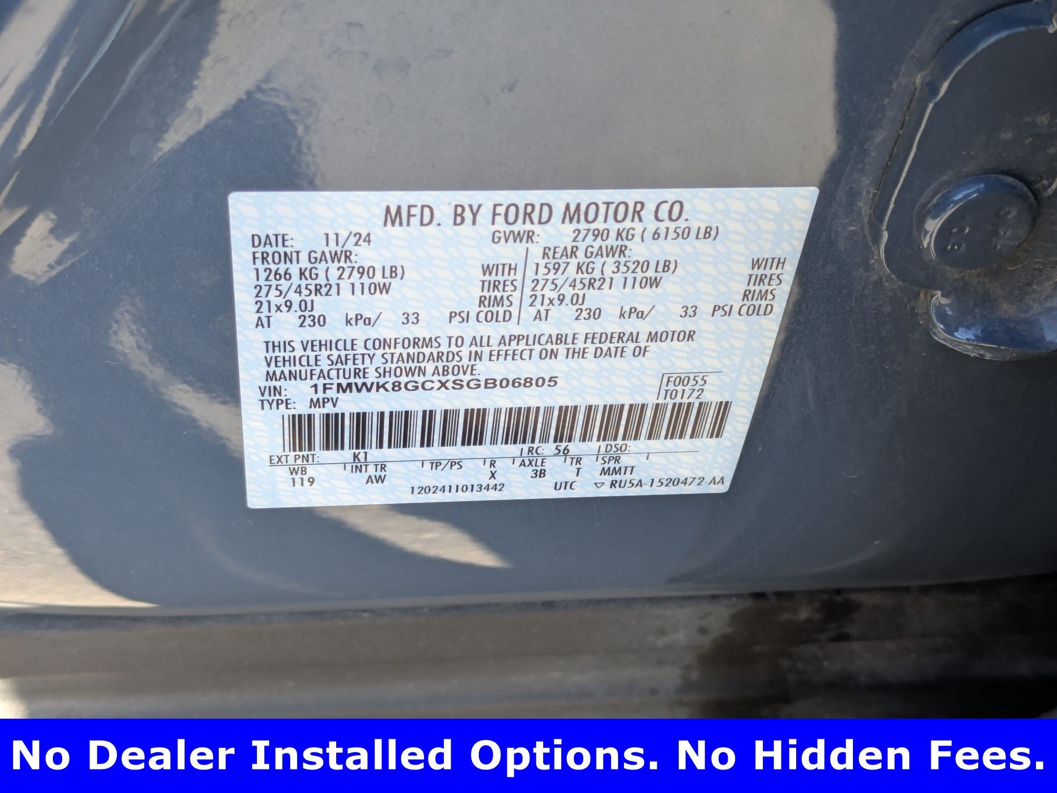 Used 2025 Vapor Blue Ford ST image 34