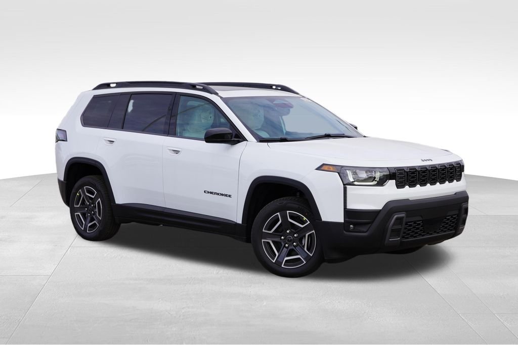 New 2026 Bright White Clear-Coat Exterior Paint Jeep Limited image 1