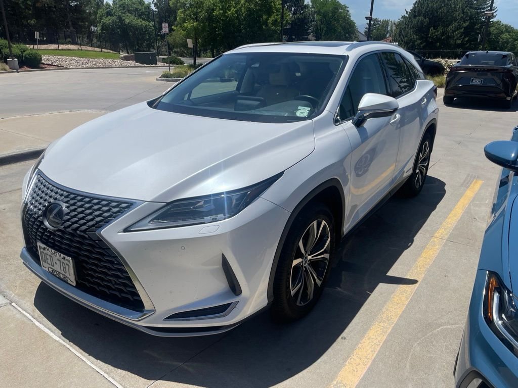 Certified Used 2021 White Lexus 450h image 2