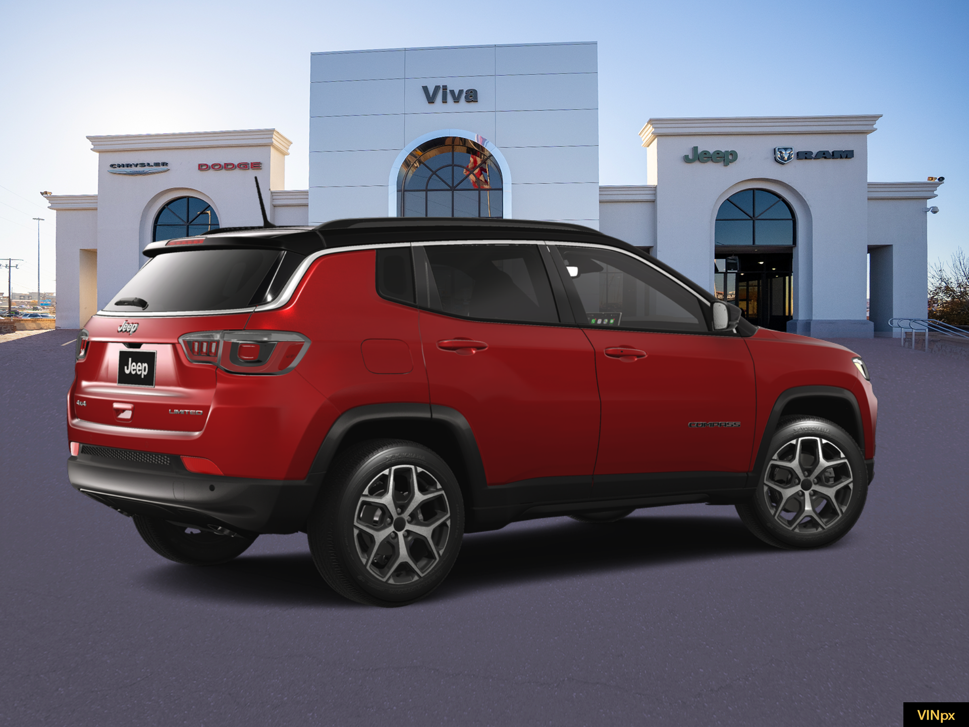 New 2026 Red Hot Pearl-Coat Exterior Paint Jeep Limited image 20