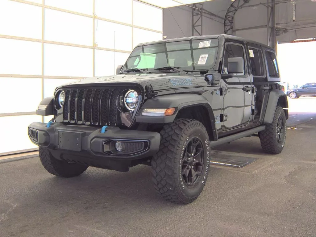 Used 2023 Black Jeep Willys 4xe image 1
