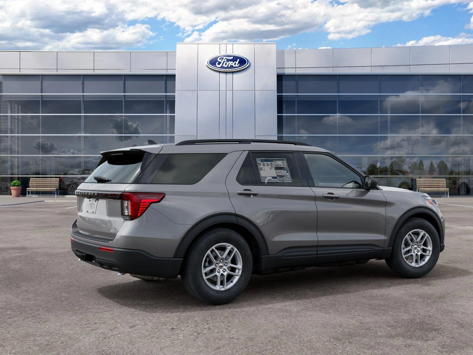 New 2027 Carbonized Gray Metallic Ford Active image 6