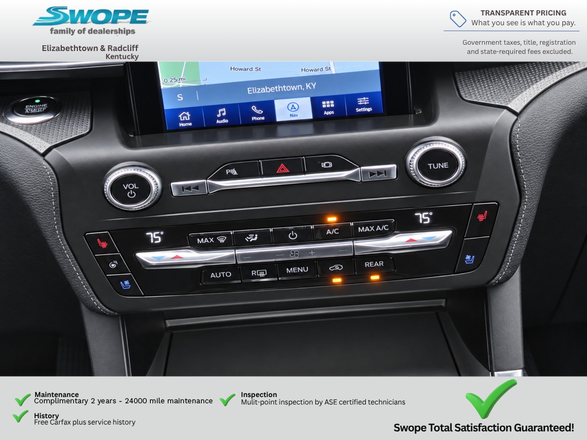 Used 2020 Agate Black Metallic Ford ST image 23