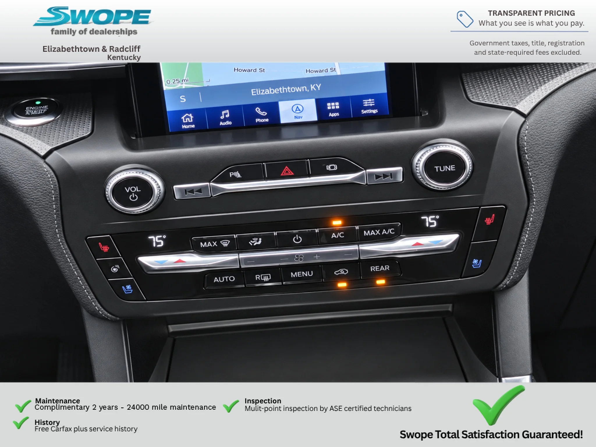 Used 2020 Agate Black Metallic Ford ST image 23