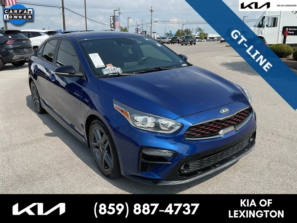 Used 2020 Deep Sea Blue Kia GT-Line image 1