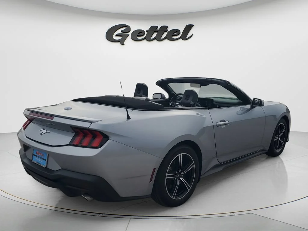 Used 2024 Silver Ford EcoBoost Premium Convertible image 5