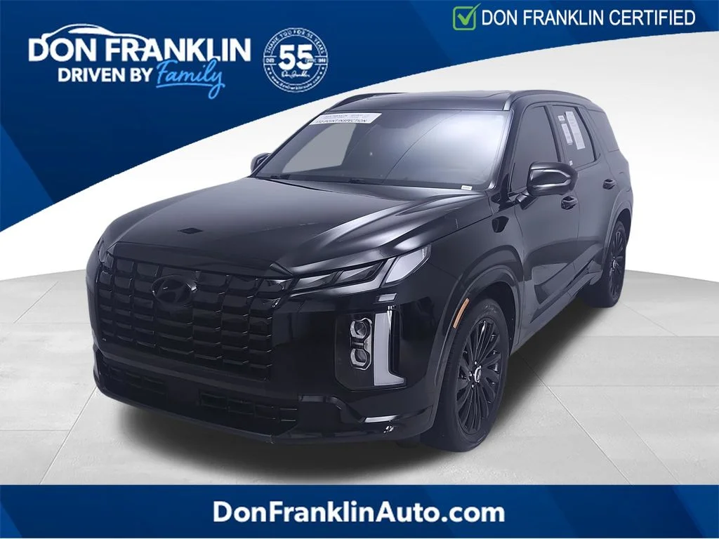 Used 2025 Black Hyundai Calligraphy Night Edition image 1