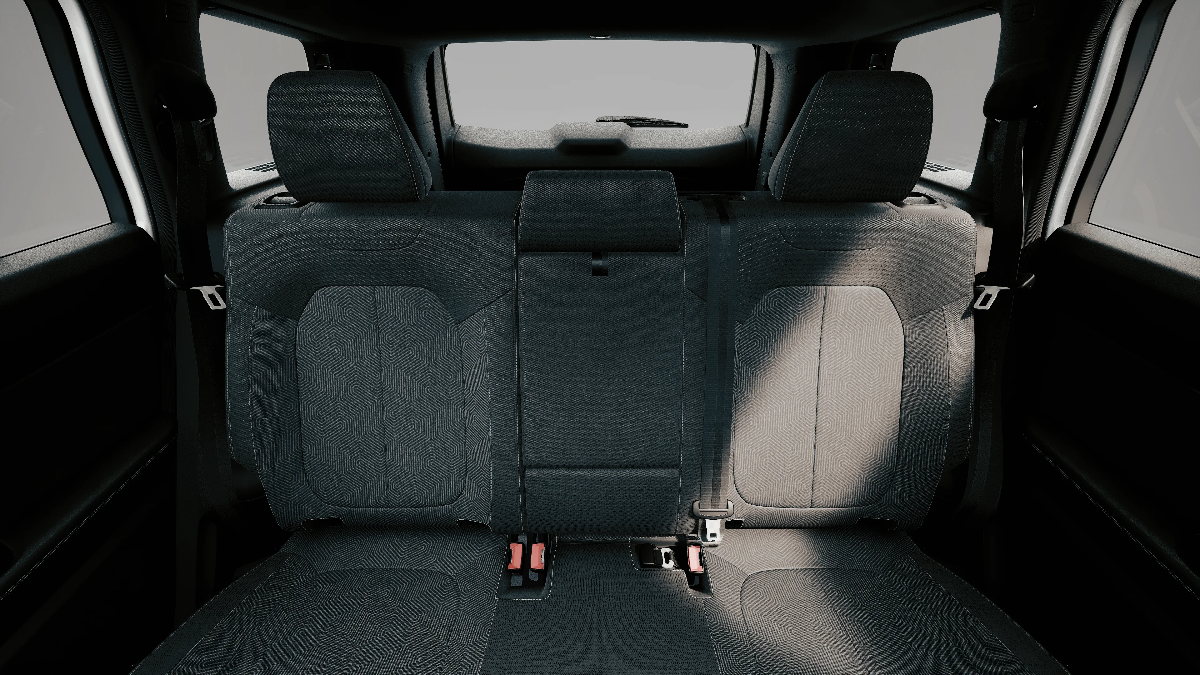 New 2027 Bright White Clear-Coat Paint Jeep Laredo image 3