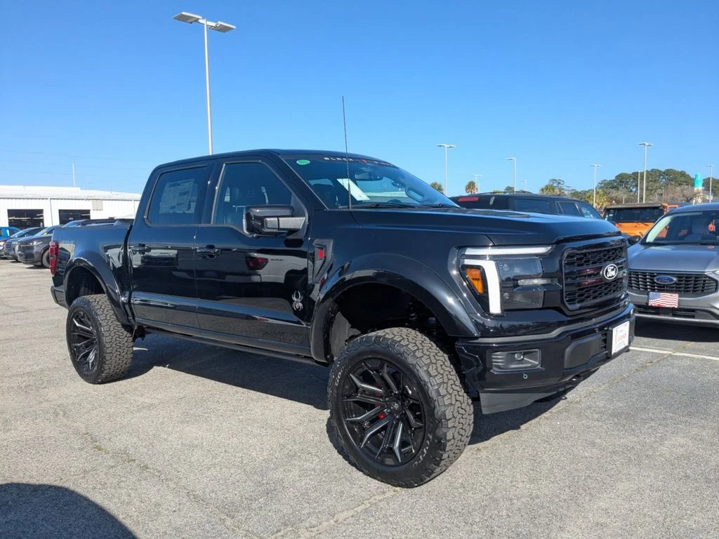 New 2026 Agate Black Metallic Ford Lariat image 2