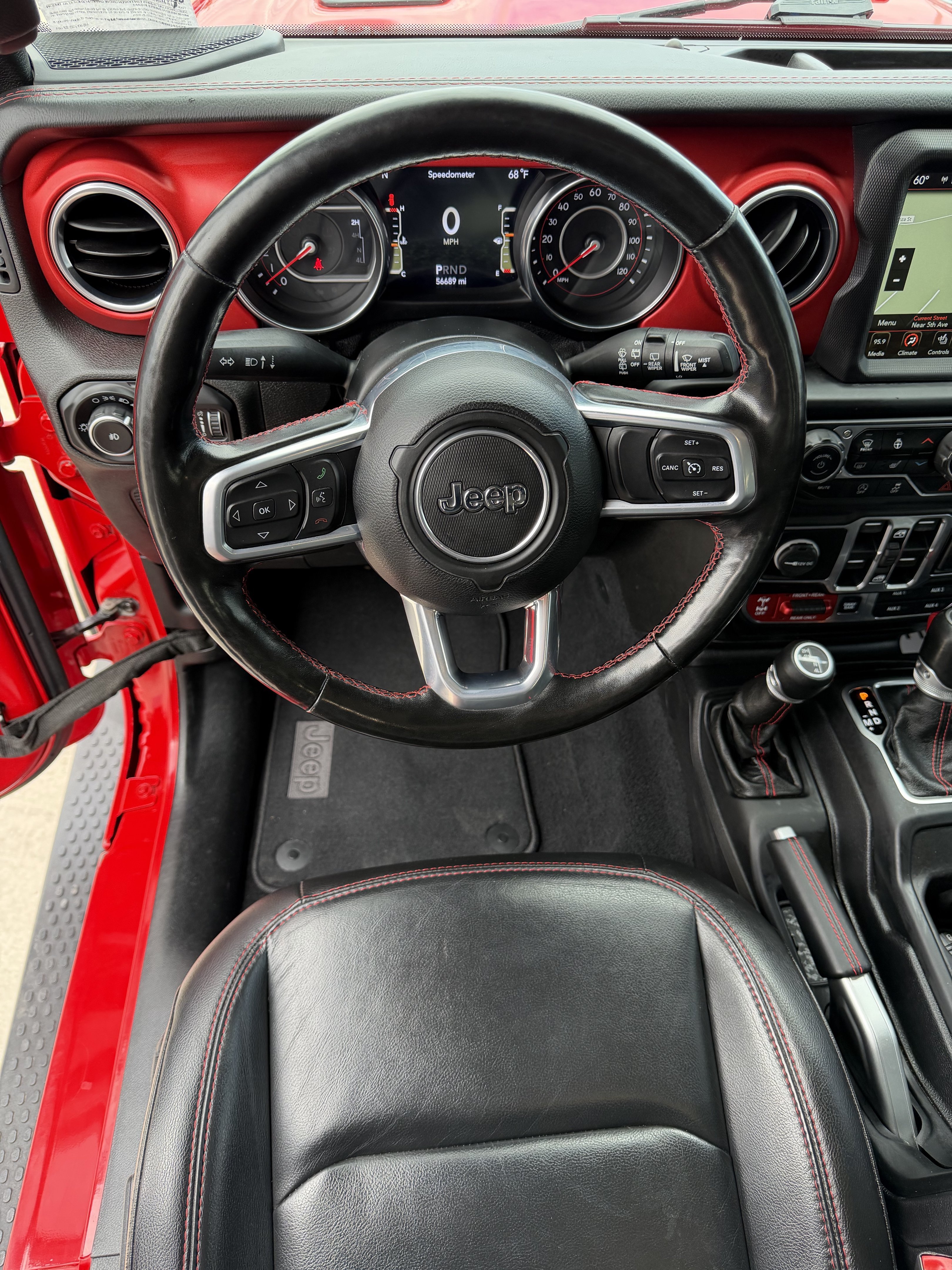 Used 2020 Firecracker Red Clearcoat Jeep Rubicon image 11