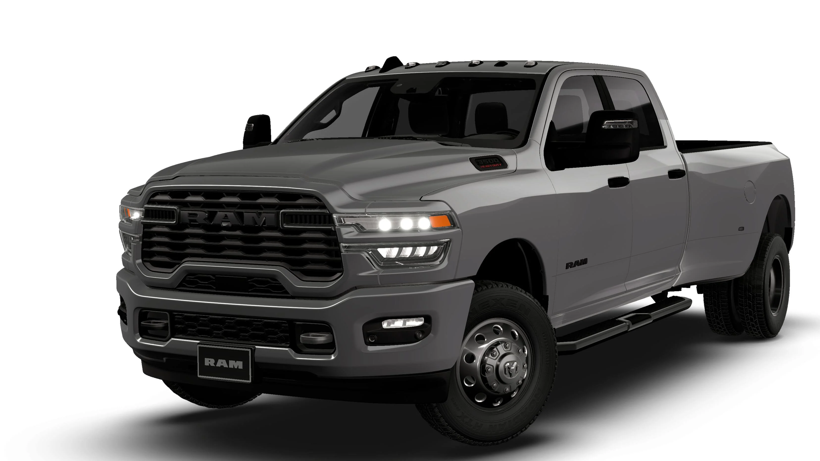 New 2026 Ceramic Gray Clear-Coat Exterior Paint RAM BIG HORN image 13