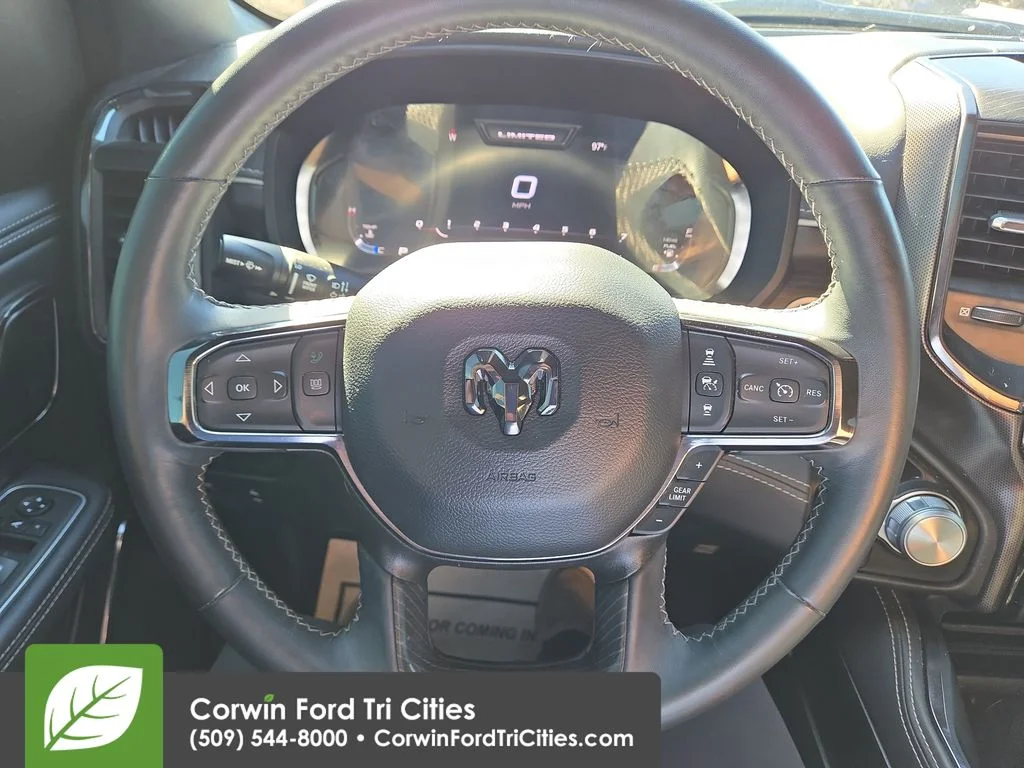 Used 2024 Patriot Blue Pearlcoat Ram Limited image 18
