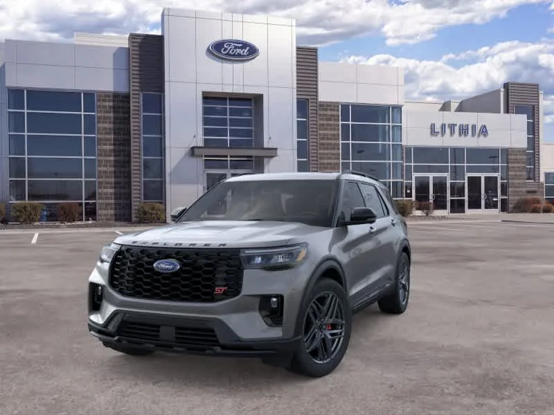 New 2026 Carbonized Gray Metallic Ford ST image 2