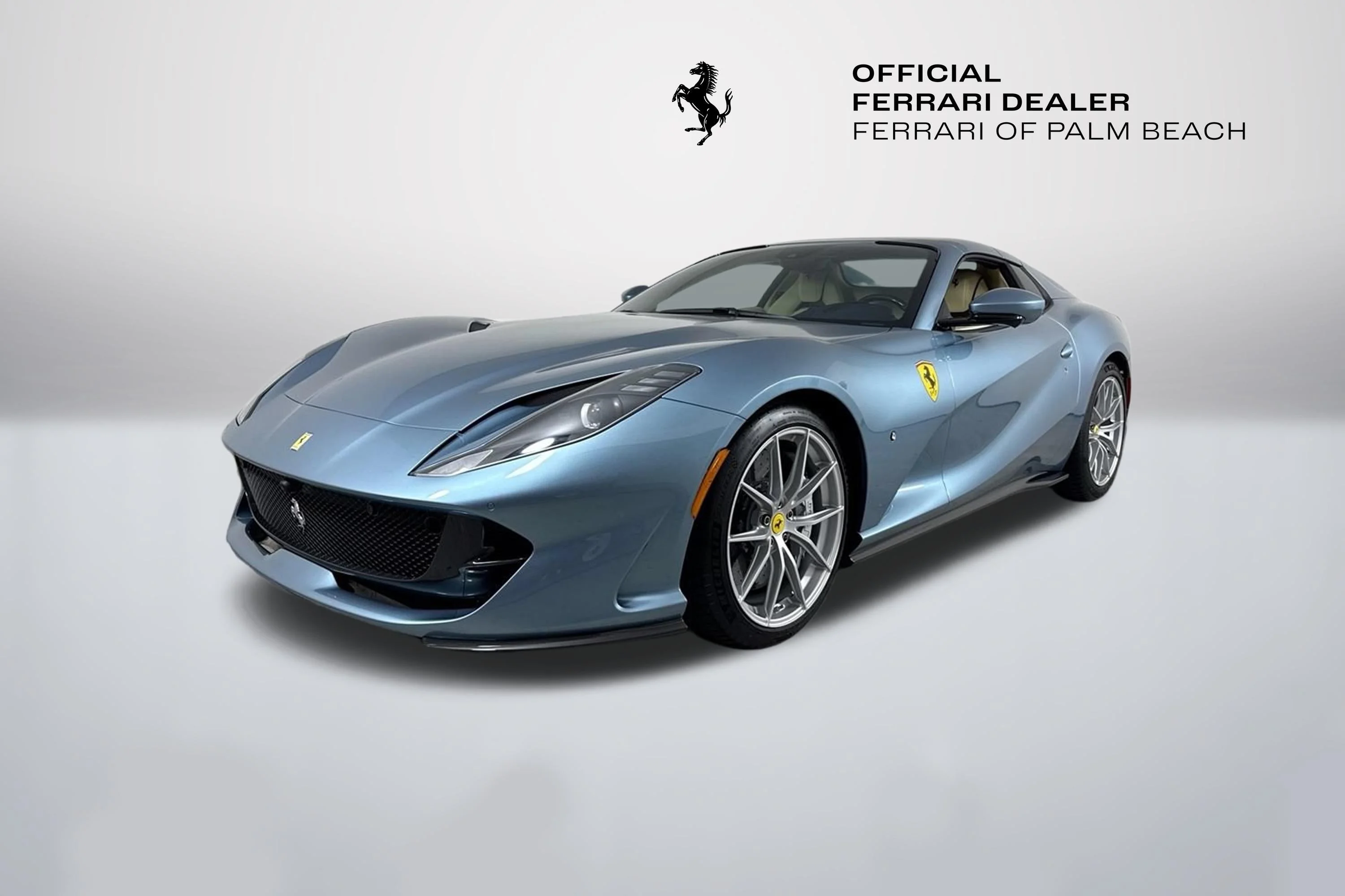 Certified Used 2022 Azzurro Met Ferrari Base image 3