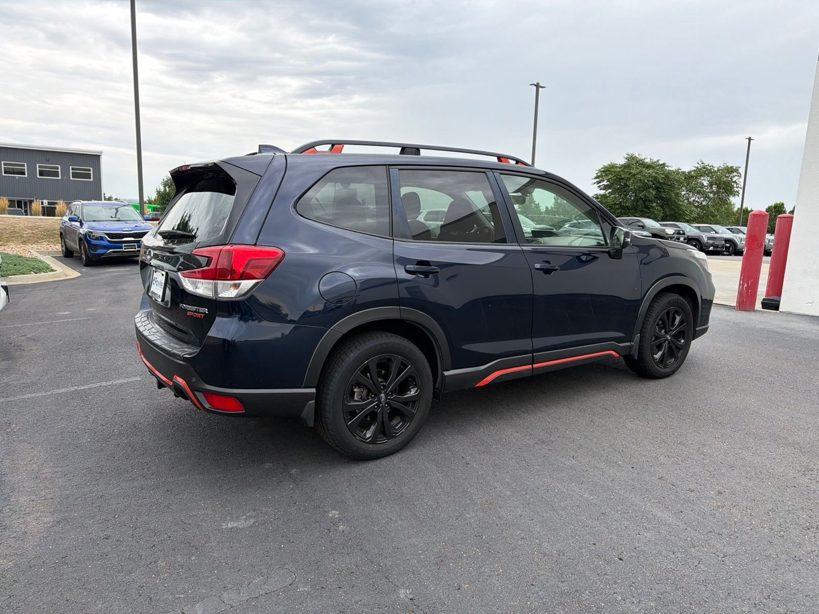 Used 2019 Blue Subaru Sport image 4