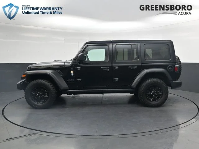 Used 2022 Black Clearcoat Jeep Unlimited Willys image 10