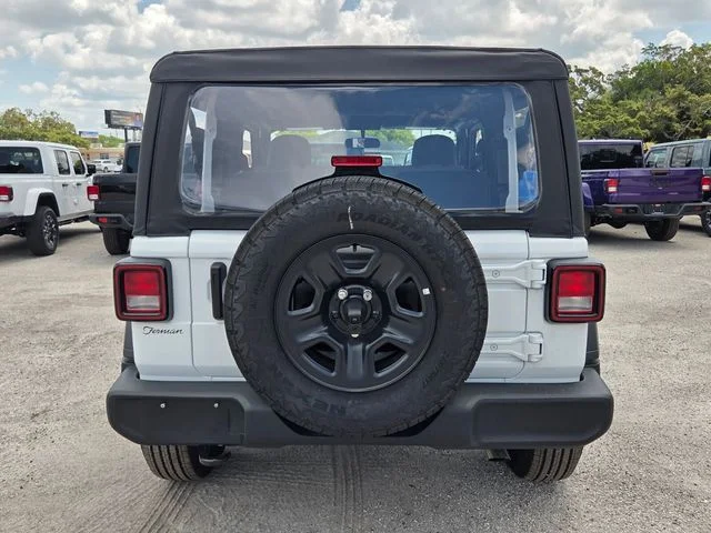 New 2026 Bright White Clear-Coat Exterior Paint Jeep Sport image 6