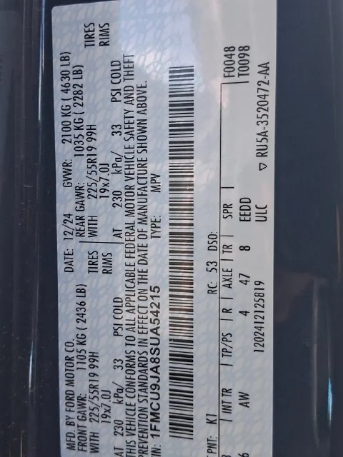 Used 2025 Blue Ford Platinum image 39