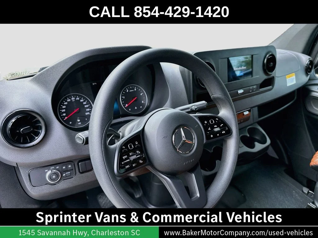 Used 2023 Obsidian Black Metallic Mercedes-Benz LA West Executive Shuttle image 4