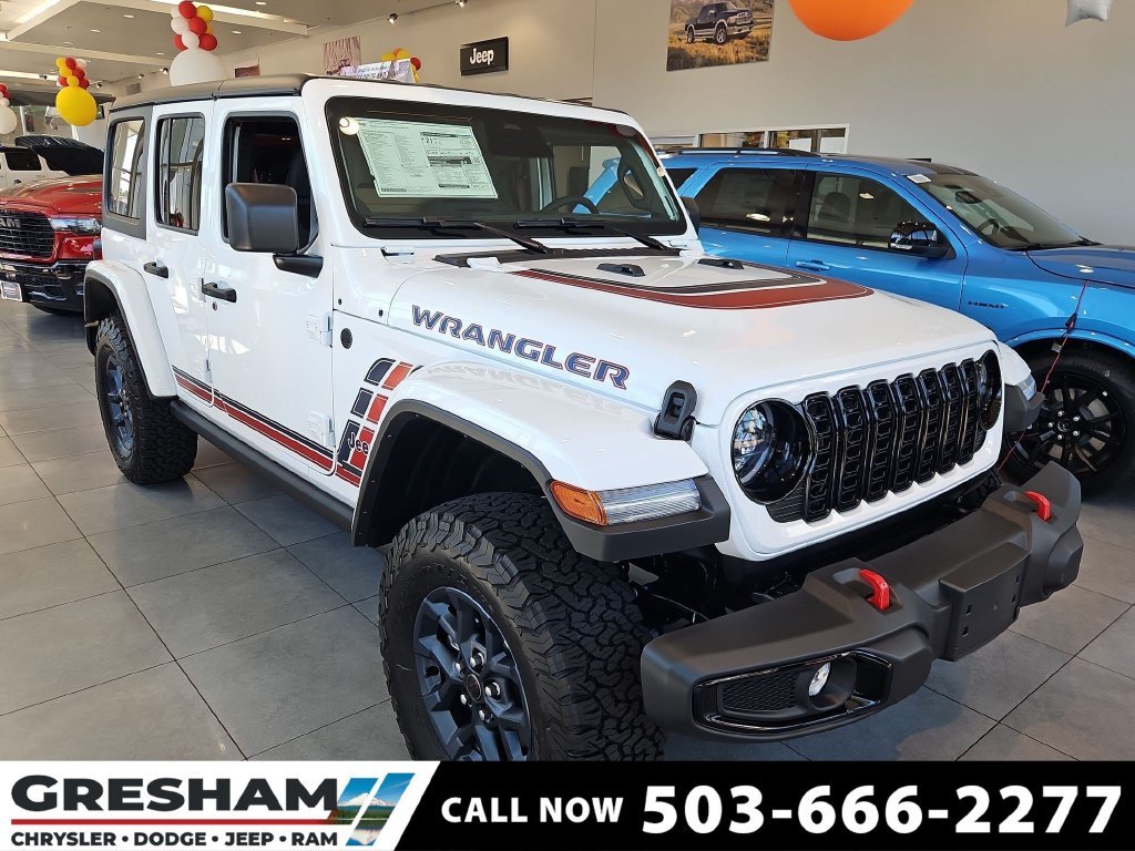 New 2026 Bright White Clearcoat Jeep Willys image 1