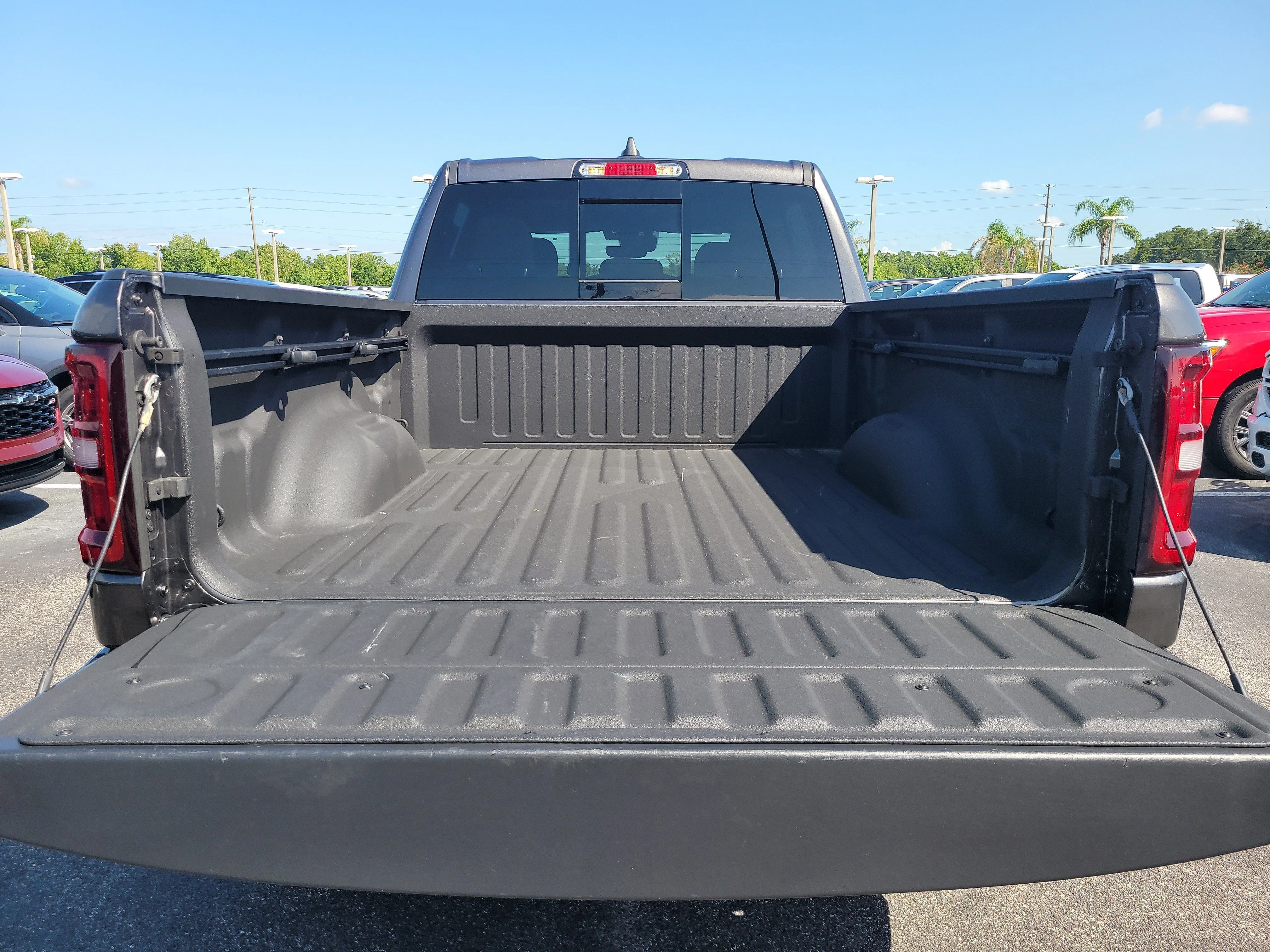 Used 2025 Granite Crystal Metallic Clearcoat Ram Big Horn image 8