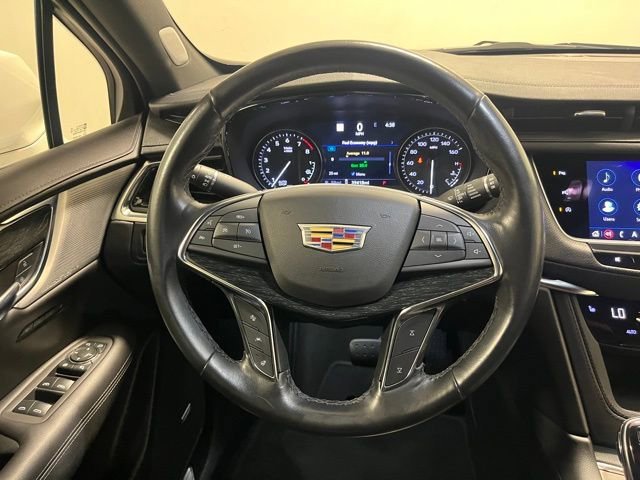 Used 2022 Crystal White Tricoat Cadillac Premium Luxury image 3
