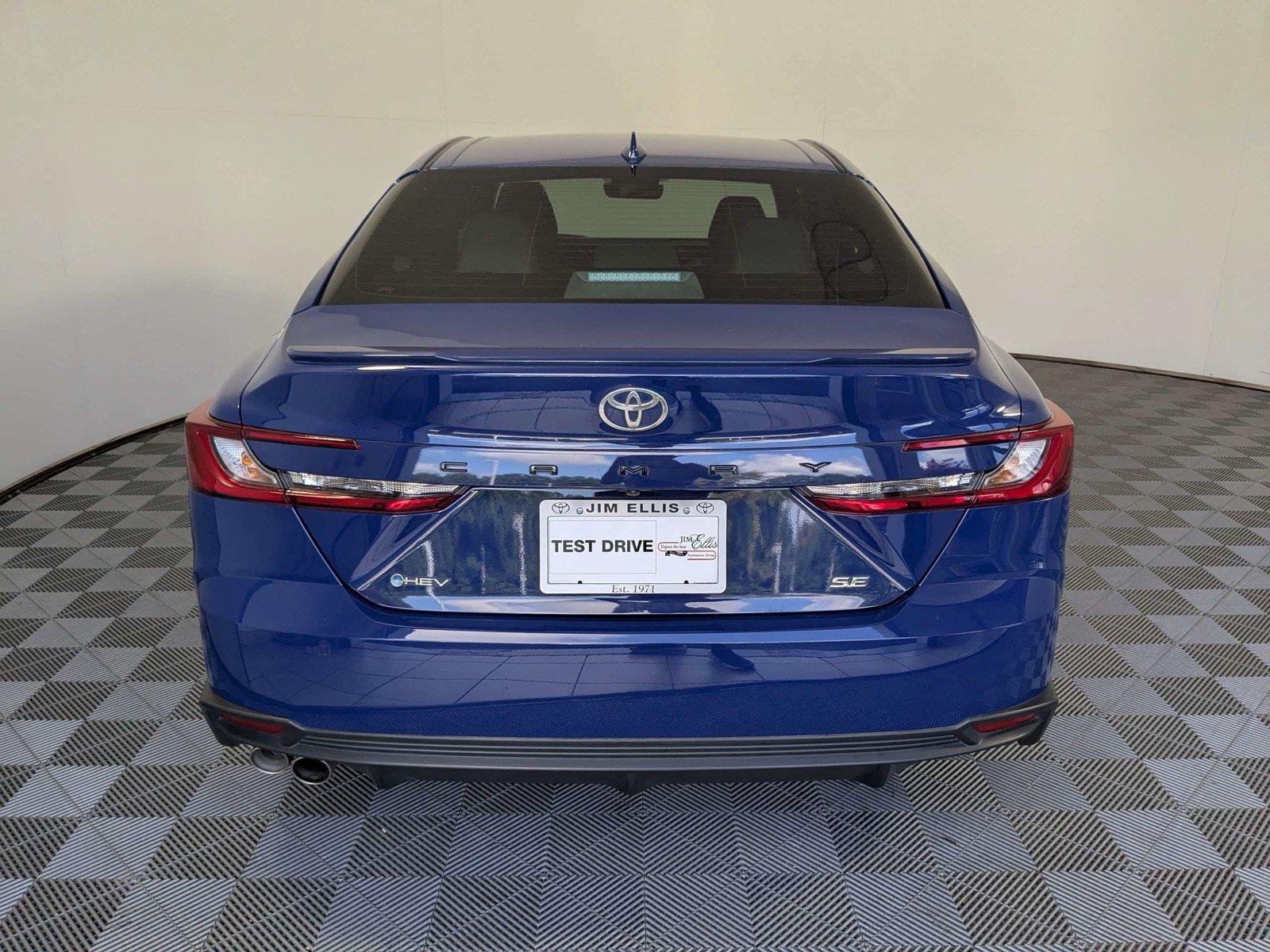 Used 2025 Reservoir Blue Toyota SE image 7