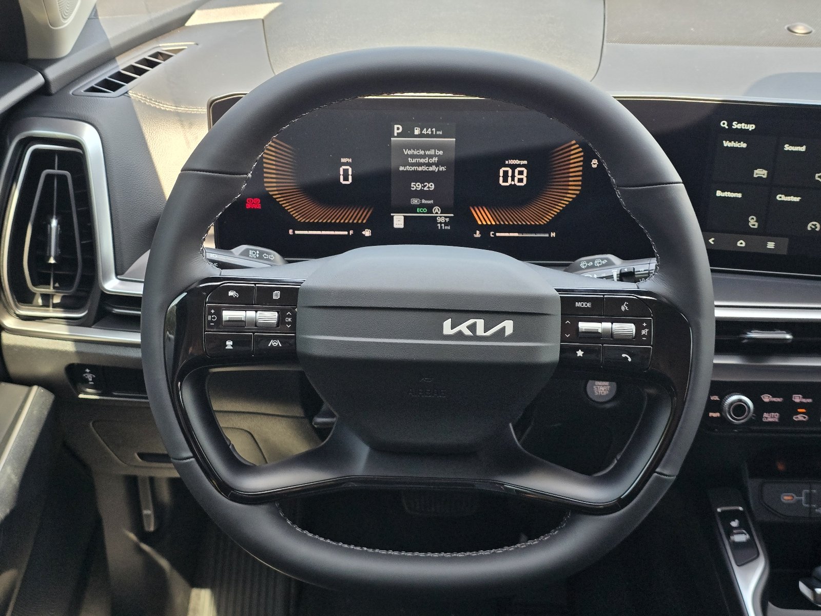 New 2026 Ebony Black Kia S image 7
