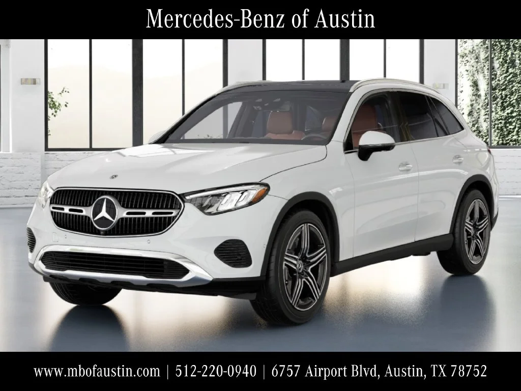 New 2027 White Mercedes-Benz GLC 300 image 1