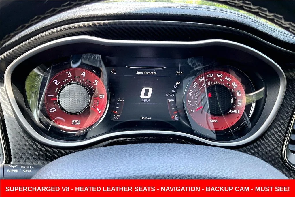 Used 2021 Orange Dodge SRT Hellcat Redeye image 13