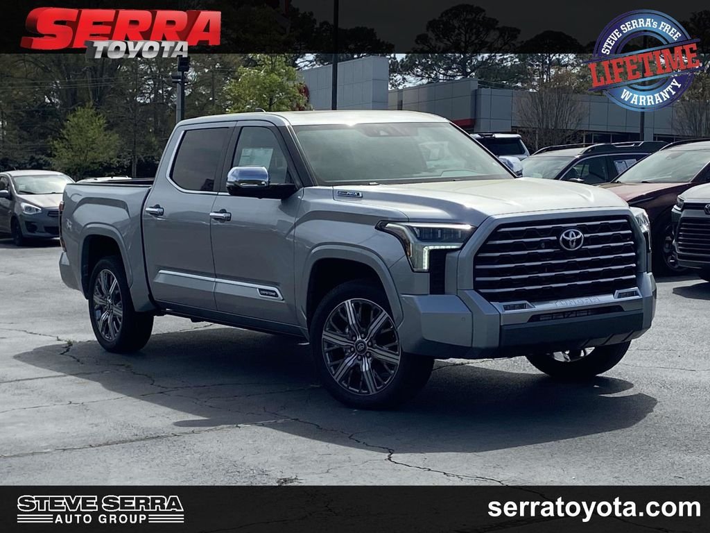 New 2026 Celestial Silver Metallic Toyota Capstone image 1