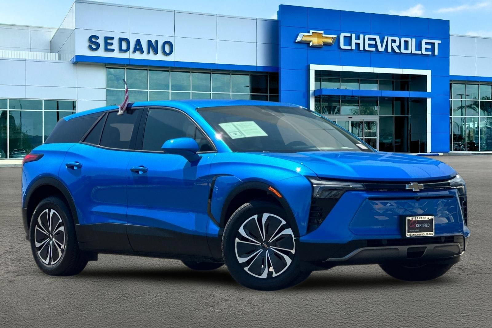 Used 2025 Chevrolet Blazer EV LT with VIN 3GNKDBRM6SS209373 for sale in Santee, CA