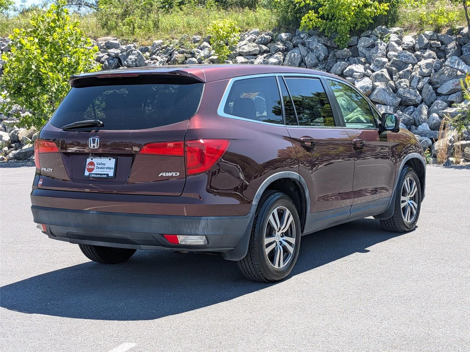 Certified Used 2016 Dark Cherry Pearl Honda EX-L image 5
