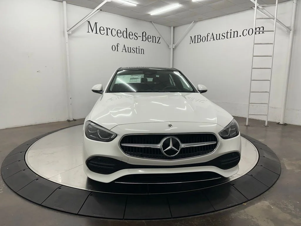 New 2026 White Mercedes-Benz C 300 image 2