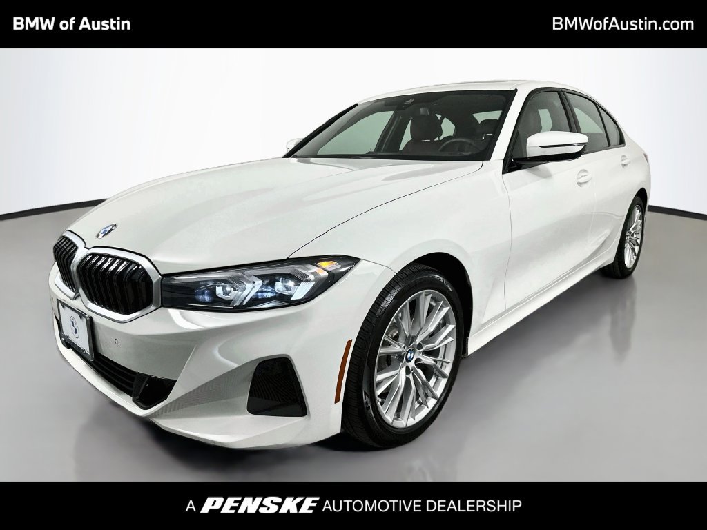 Certified Used 2023 Alpine White BMW 330i image 1