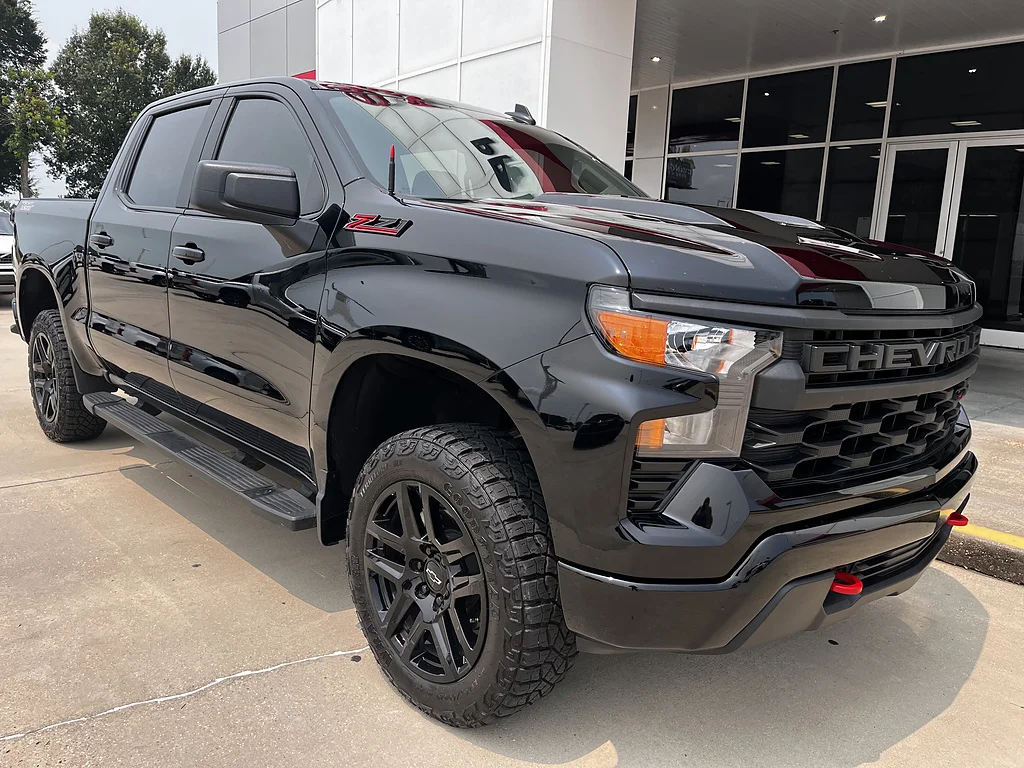 Used 2025 Black Chevrolet Custom Trail Boss image 1