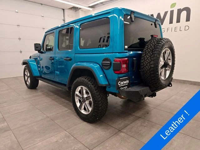 Used 2020 Bikini Pearlcoat Jeep Unlimited Sahara image 3
