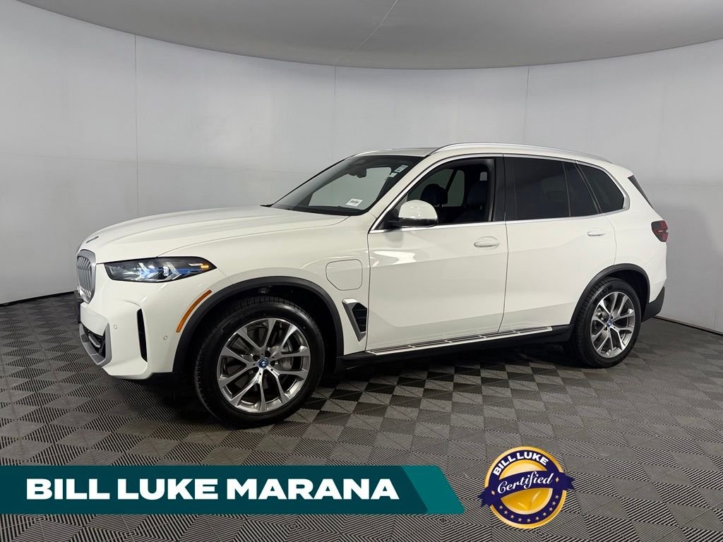 Certified Used 2025 White BMW xDrive50e image 1