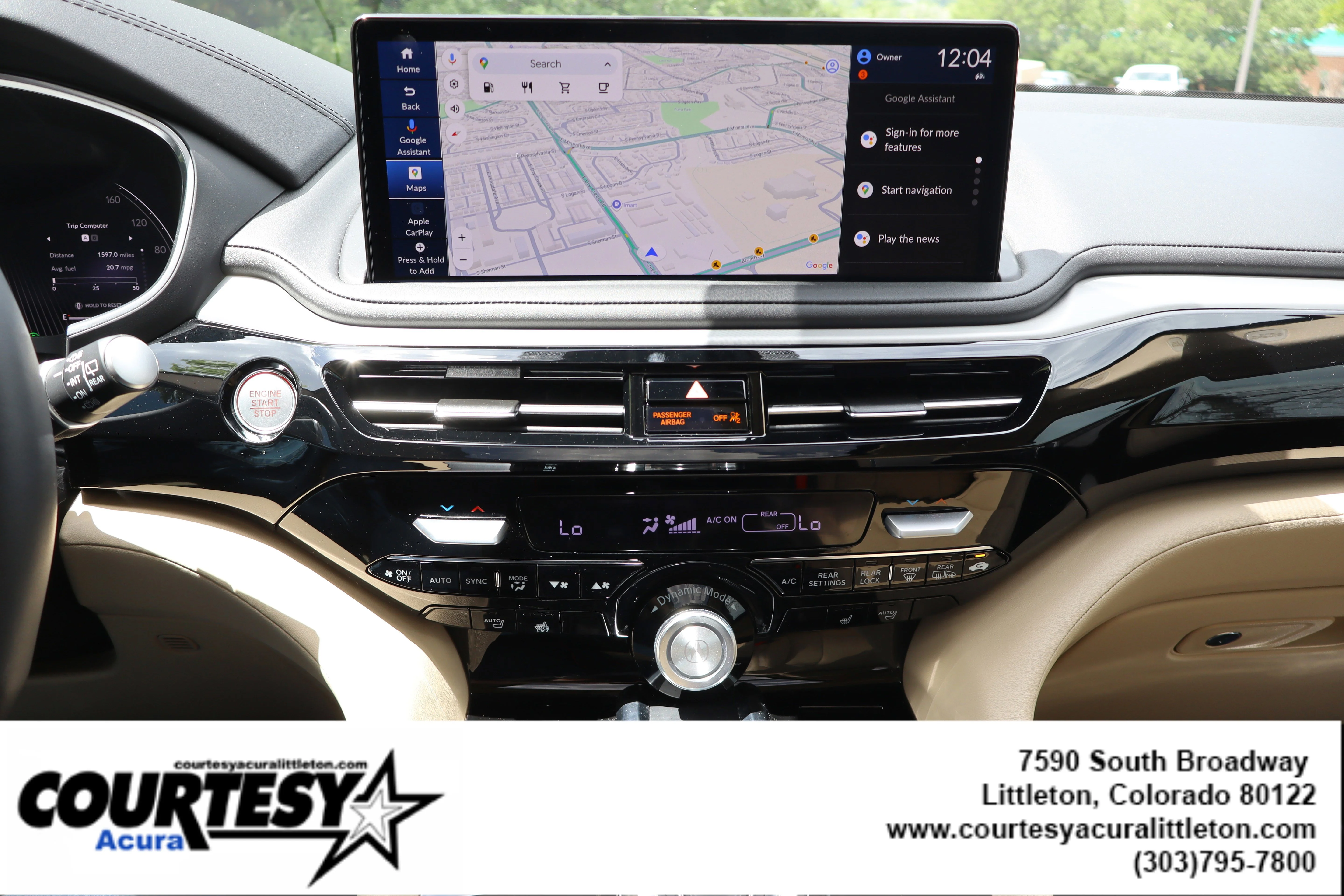 Certified Used 2026 Platinum White Pearl Acura SH-AWD with Technology Package image 16