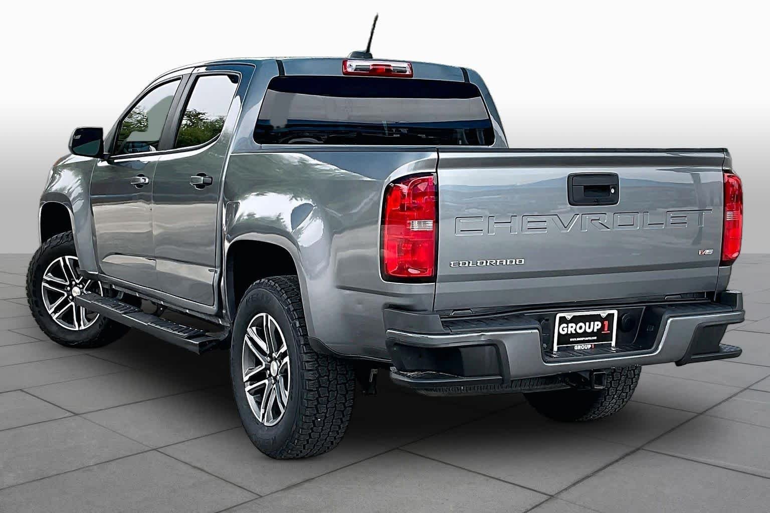 Used 2021 Satin Steel Metallic Chevrolet 2WD Work Truck image 12