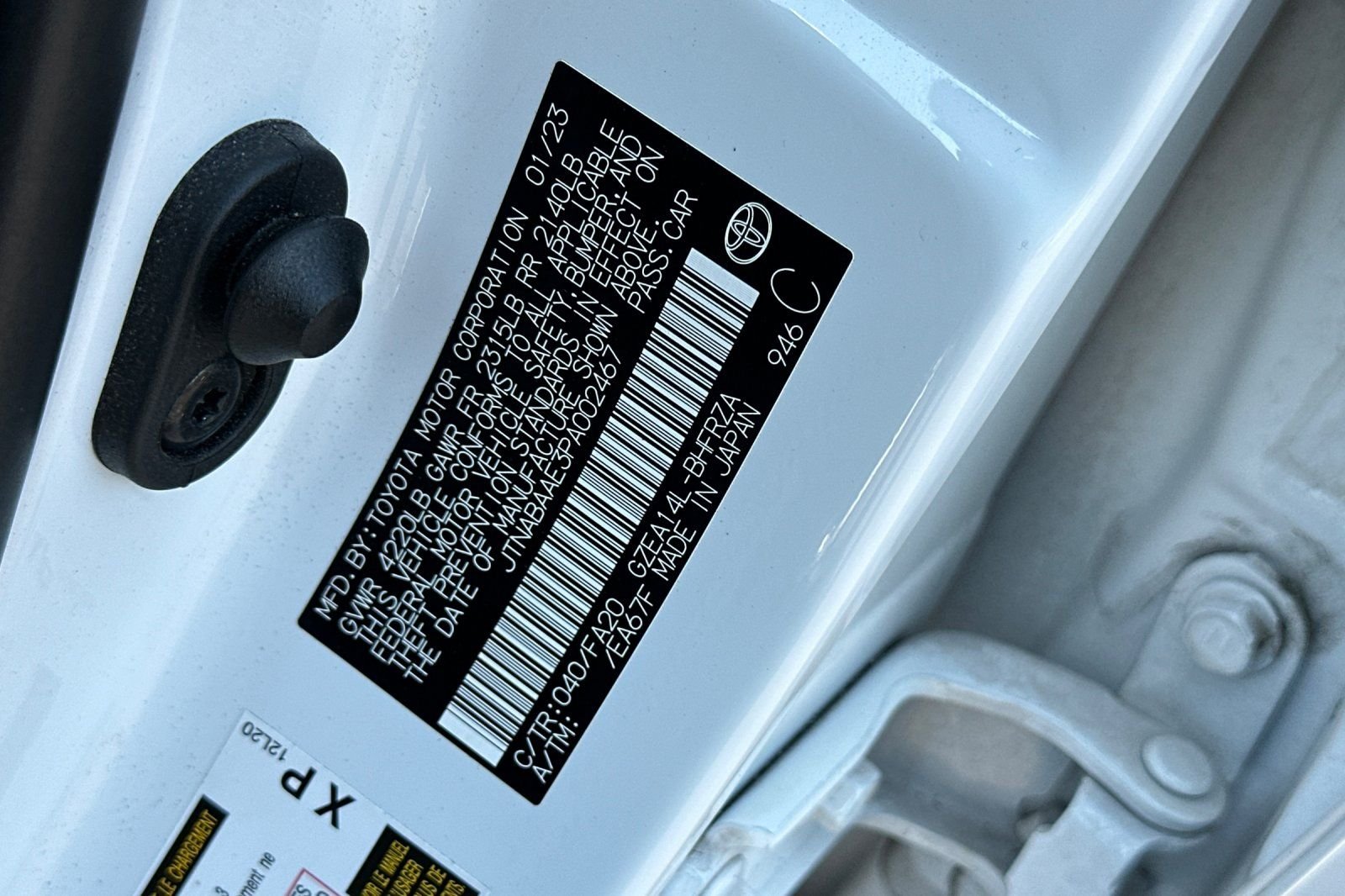 Used 2023 White Toyota Core image 28